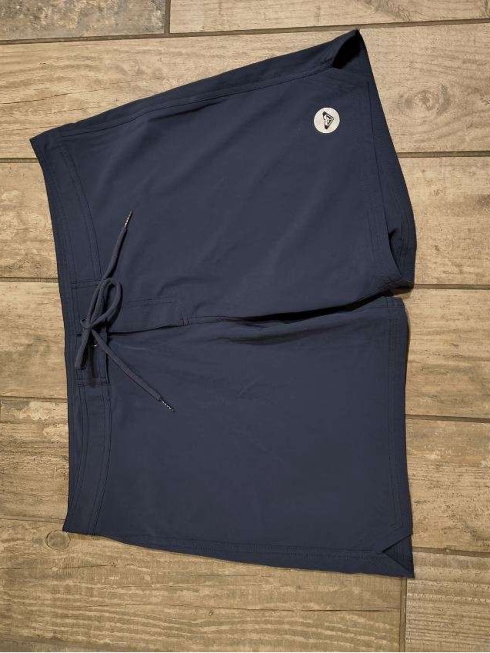 Roxy Navy Drawstring Performance Shorts - Picture 4 of 5